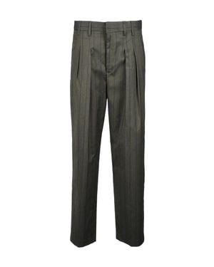 Dondup Cropped Tailored Pants - Gray