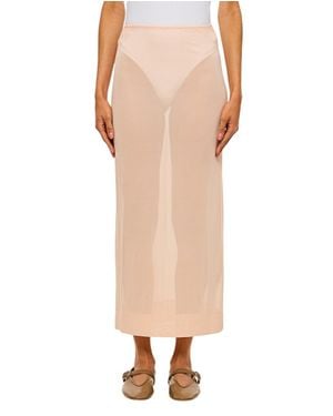 Simone Rocha Column Skirt - Natural