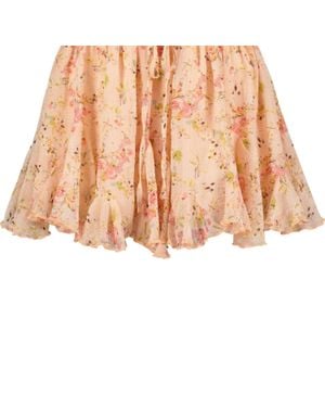 Bishop + Young Good Vibrations Summer Flare Skirt - Brown