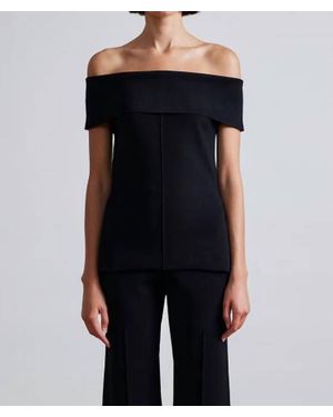 Apiece Apart Elena Strapless Top - Black