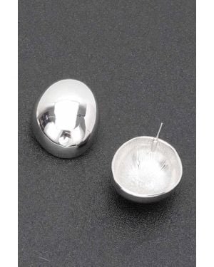Fashnzfab Vintage Plated Earring - Gray