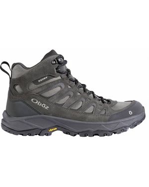 Obōz Sawtooth Ascent Waterproof Mid Hiking Boots - Black