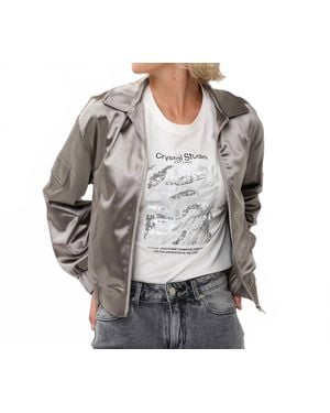 EsQualo Metallic Jacket - Gray