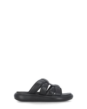 Ash Leather Vip Bis Sandals - Black