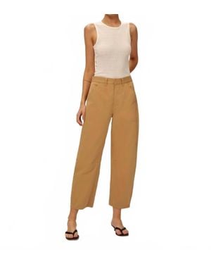 Elodie Bruno Aimee High Rise Pant - Natural