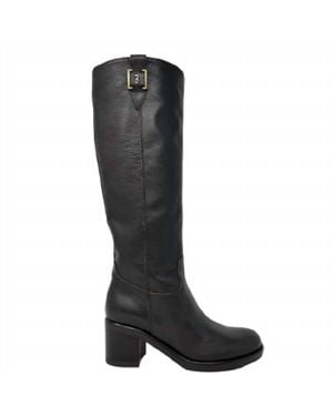 Nero Giardini Leather Boots - Black