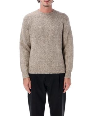 sunflower Crewneck Sweater - Gray