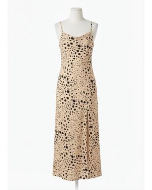 Z Supply Crystal Savanna Midi Dress - Metallic