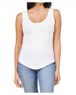 Lamade You Rib Tank Top - White