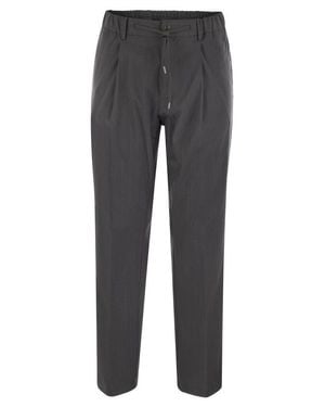 Herno Technical Wool Pants - Gray
