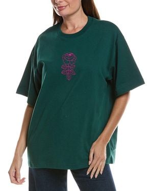 Marimekko Linjat Vihkiruusu Top - Green