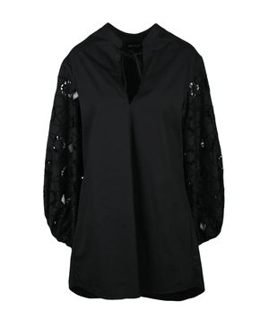 Dondup Cotton Tunic Dress - Black