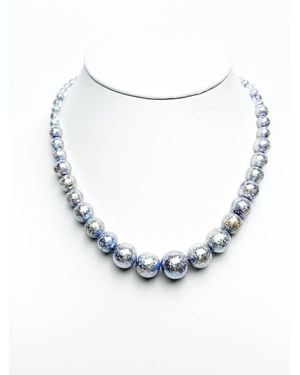 Antica Murrina Murrano Glass Necklace - Blue