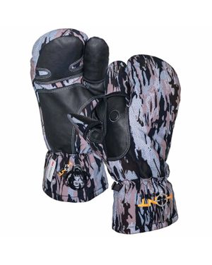 Hunt Monkey Wildcat Dry Tech Hunting Mittens - Blue