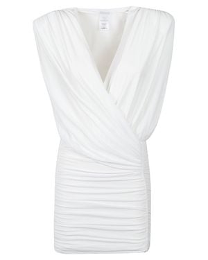 Amazuìn Candice Off Mini Dress - White