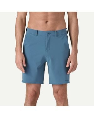 Patagonia Hydropeak Hybrid Walk Shorts - Blue