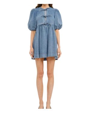 SOFIA The Label Arlo Denim Dress - Blue