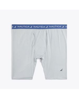 Nautica Solid Performance Undershort - Gray