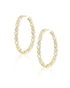 Sahara Cassidy Hoops - Metallic