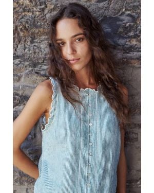 Melissa Nepton Zola Top - Blue