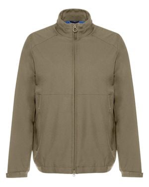 Geox Spherica Minimalist High Collar Jacket - Green