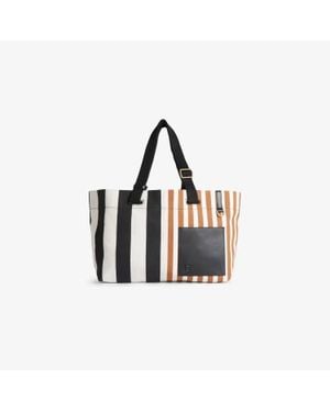 Inoui Edition Cabas Strap Tote Bag - White