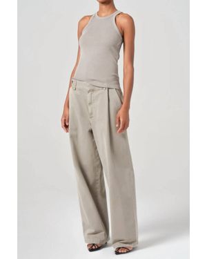 Agolde Rayne High Neck Tank Top - Multicolor