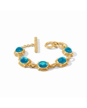 Julie Vos Cabochon Bracelet - Blue