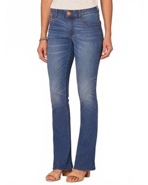 Democracy Itty Bitty Bootcut Jeans - Blue