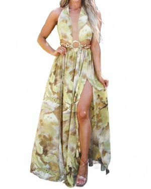 Luxxel Honey Love Cutout Maxi Dress - White