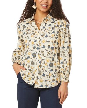 Roberta Roller Rabbit Evandra Floral Noemie Top - Natural