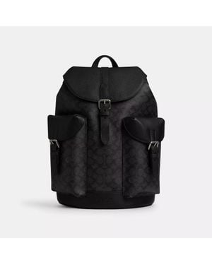 COACH Warner Backpack - Black