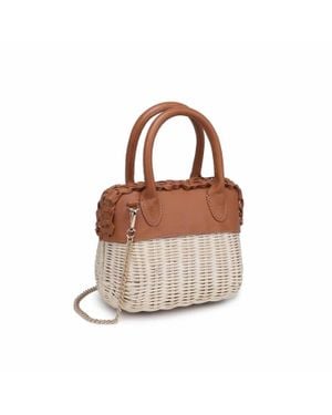 Moda Luxe Maya Crossbody Bag - Brown