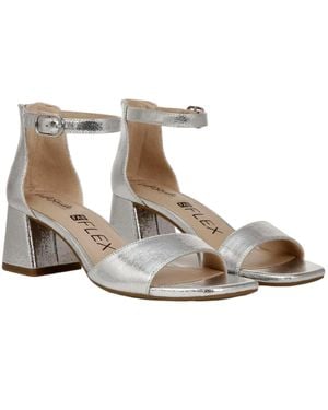 LifeStride Cassidy Ankle Strap Dress Sandals I8937S1020 - Metallic