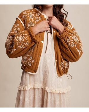 Listicle Best Western Bomber Jacket - Brown