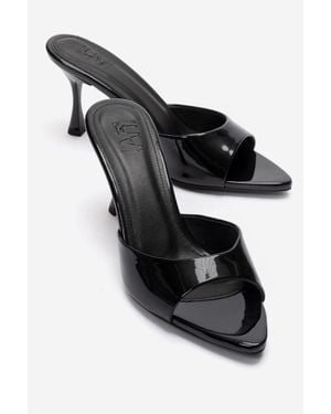 Prologue Shoes Tiera Stiletto Mule - Black