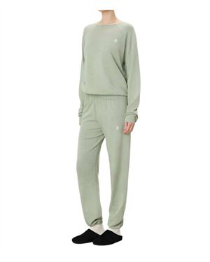 ÉTERNE Vinny Classic Sweatpant - Green