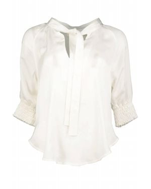 Bishop + Young Harper Smock Top - White