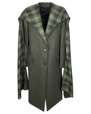 The Attico Long Jacket For - Green