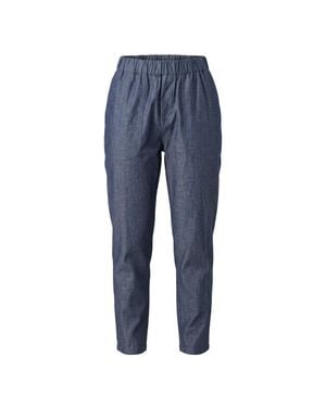 Trussardi Blue Cotton Men Pant