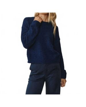 Bella Dahl Drop Shoulder Sweater - Blue