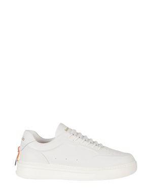 Barracuda Phoenix Low-Top Logo Leather Sneakers - White