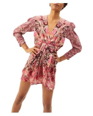 Maria Cher Besalu Rosario Short Dress - Red