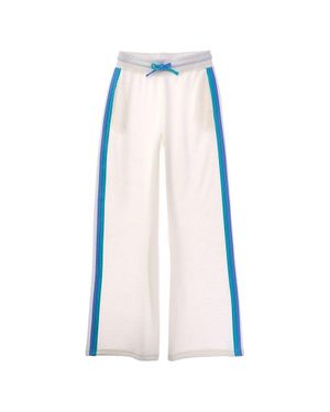 Vintage Havana Colorblocked Pant - White