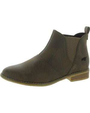 Rocket Dog Maylon 2 Faux Leather Ankle Chelsea Boots - Brown