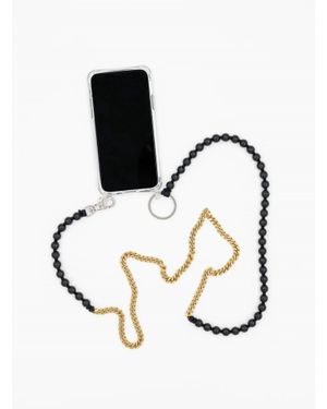 Ina Seifart Crossbody Phone Necklace - Black