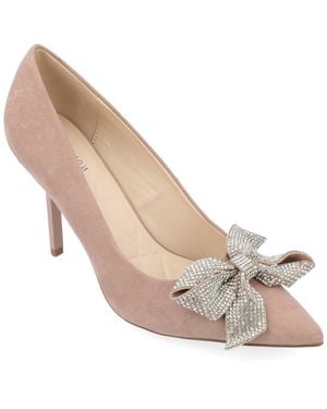 Journee Collection Tru Comfort Foam Marcie Pumps - Metallic