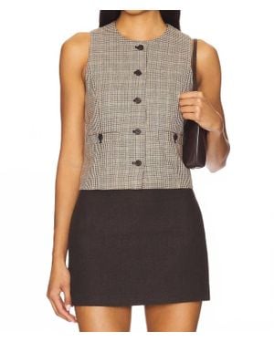Blank NYC Between The Lines Vest - Gray