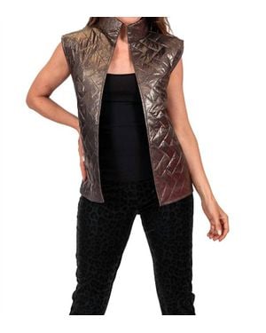 Scapa Polished Sleeveless Vest - Black