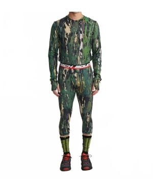 Aztech Mountain Next To Skin Base Layer Top - Green